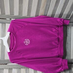 Girls' Crew Neck French Terry Pullover Sweatshirt | Cat & Jack | Large (10/12)